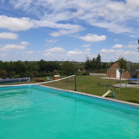 Maison A La Campagne - Piscine Beaulieu-sur-Layon المظهر الخارجي الصورة