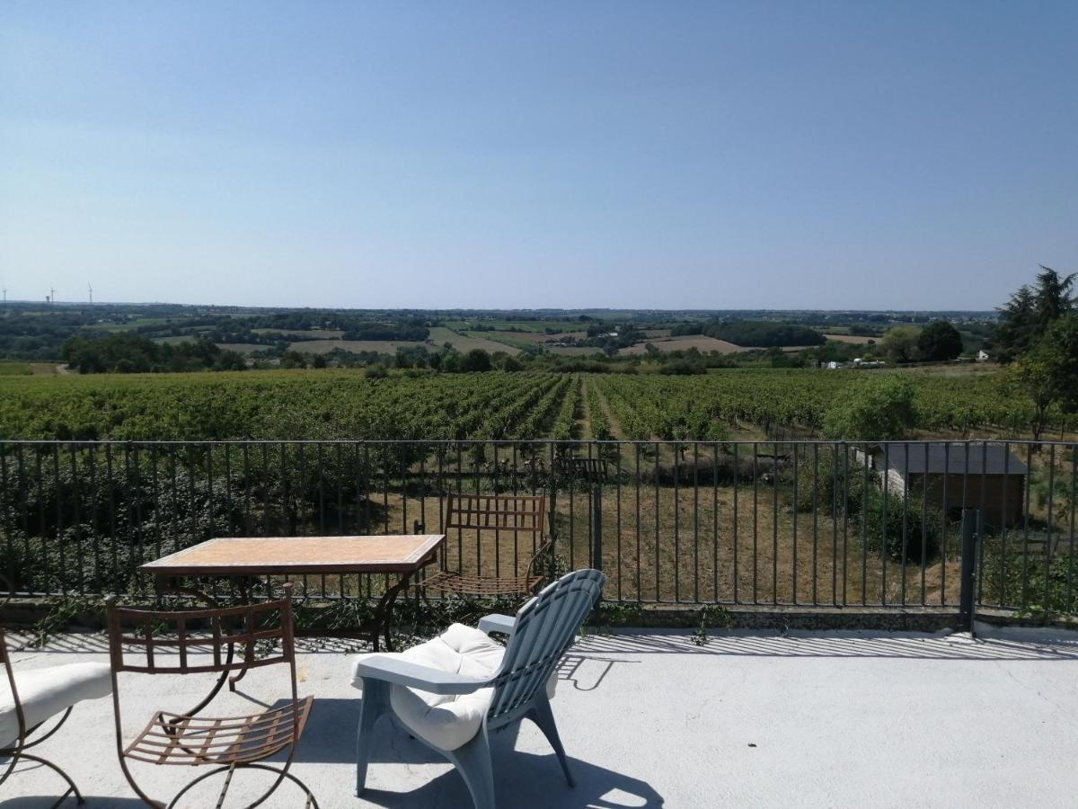 Maison A La Campagne - Piscine Beaulieu-sur-Layon المظهر الخارجي الصورة