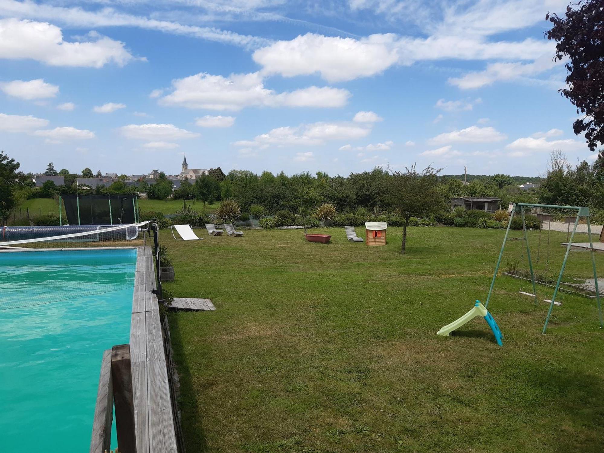 Maison A La Campagne - Piscine Beaulieu-sur-Layon الغرفة الصورة